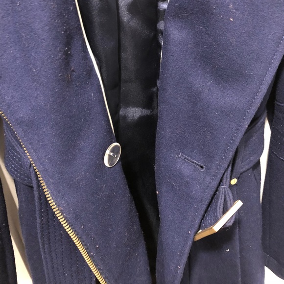 SOLD-Kenneth Cole, Wool Coat, - Picture 4 of 8